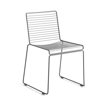 HAY Hee Dining Chair Matbordsstol - Asphalt Grey